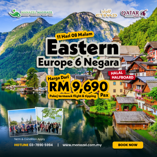 11H8M Eastern Europe 6 Negara